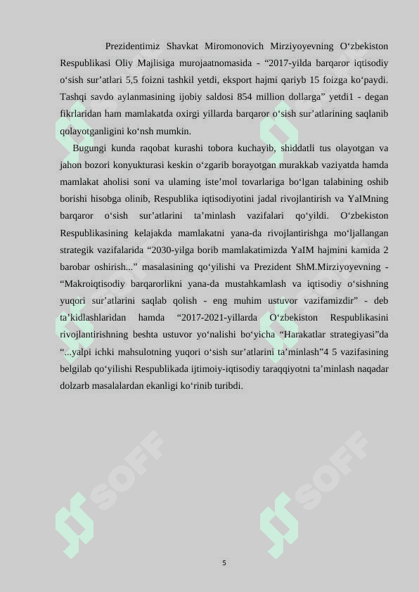 IJTIMOIY IQTISODIY TIZIMLAR VA ULARNING ANDOZALARI 5