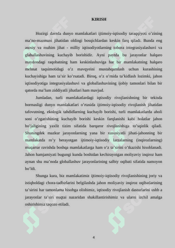IQTISODIY INQIROZLAR, ULARNING TURLARI VA NAMOYON BO`LISH XUSUSIYATLARI 4