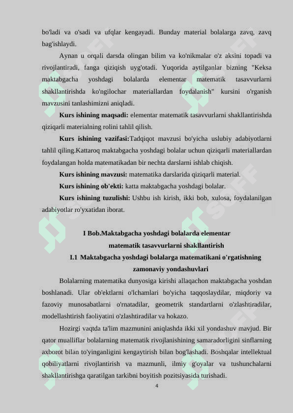 Maktabgacha yoshdagi bolalarni matematikaga o’rgatishning zamonaviy  metodlari 3