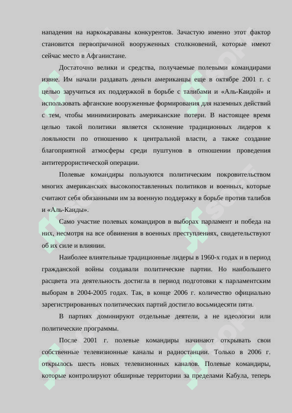 Политическая система Афганистана 8
