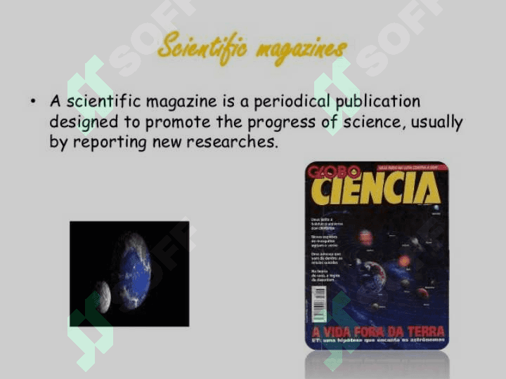 Mass Media. Magazines 8