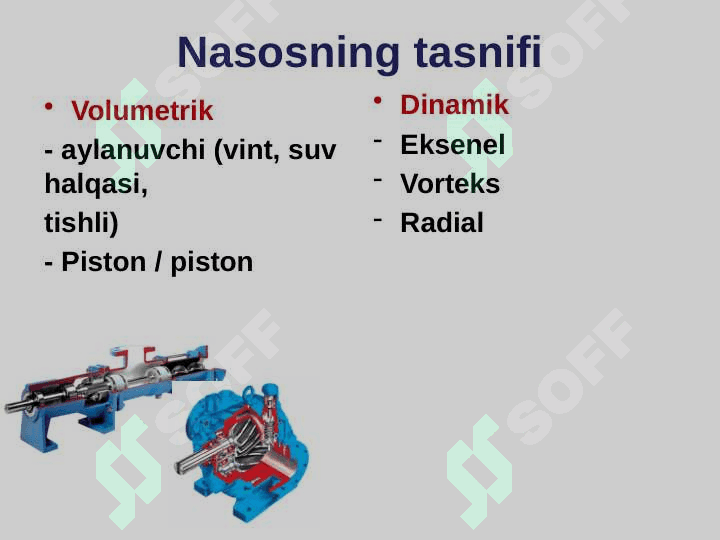 Zamonaviy nasos agregatlari bilan tanishish 3