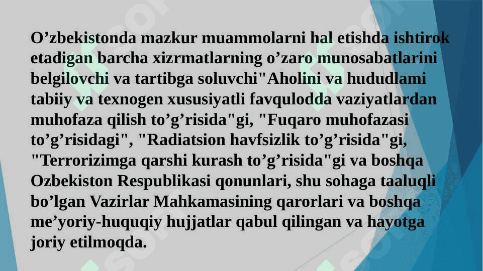 HAYOT FAOLIYATI XAVFSIZLIGINI TA’MINLASH ASOSLARI 4