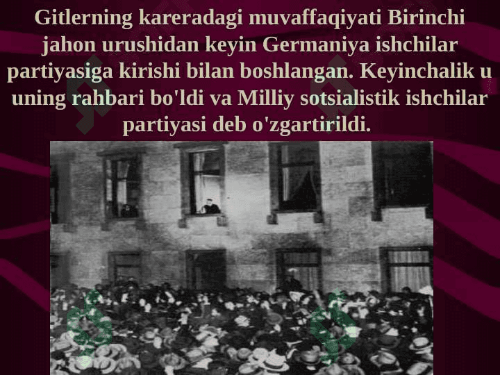 Adolf Gitler va Uchinchi Reyx 4