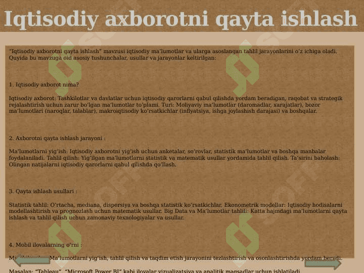 AXBOROTNI QAYTA ISHLASH UCHUN MOBIL ILOVALARDAN FOYDALANISH 3