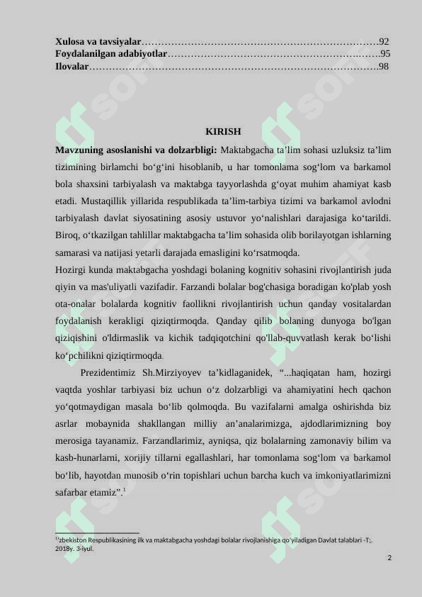 Maktabgacha yoshdagi bolalarda tabiat va ilm fan markazlari orqali kognitiv qiziqishlarni rivojlantirishning nazariy asoslari 2