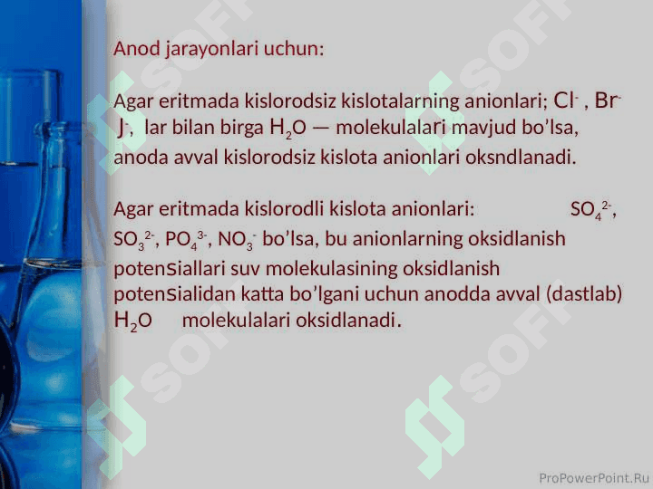11-sinf kimyo Elektroliz qonunlari 7