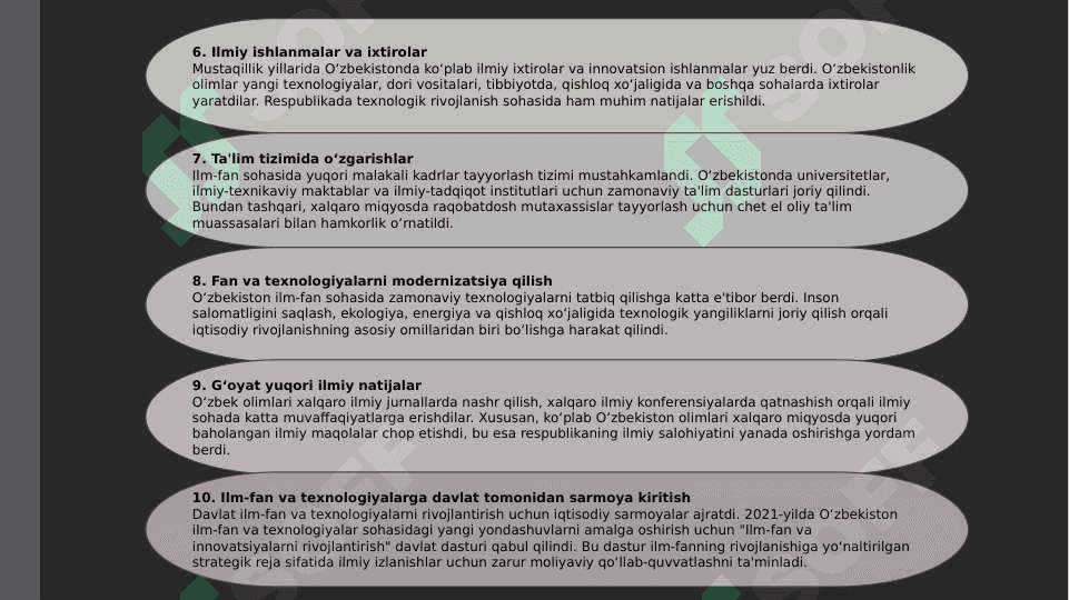 O’zbekiston Respublikasining ta’lim tizimidagi islohotlar 5