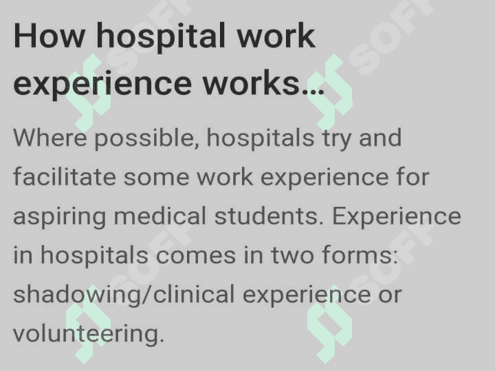 Hospital work 2