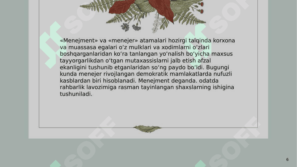 Ta’lim menejmenti asoslari 6
