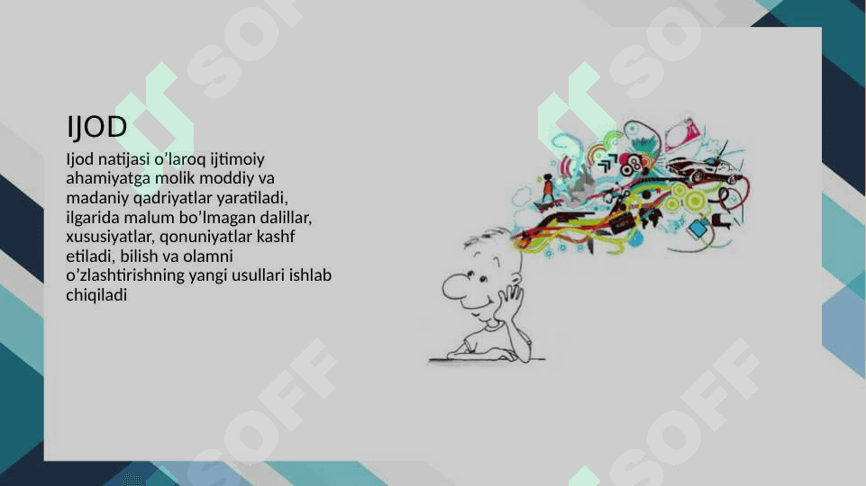 IJOD YANGI QADRIYATLAR YARATISH OMILI 4