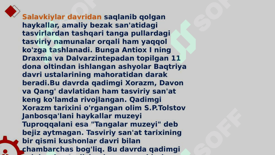 O'rta Osiyoning antik davri tasviriy san'ati 6