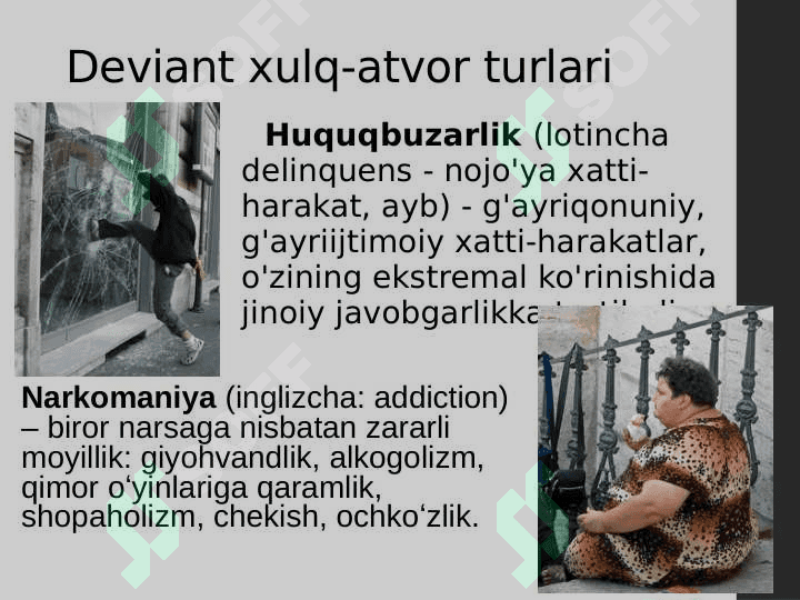 Deviant xulq-atvor 5