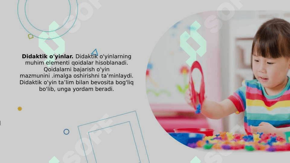 METOD YOKI DIDAKTIK O'YIN JIHOZLARI. 2