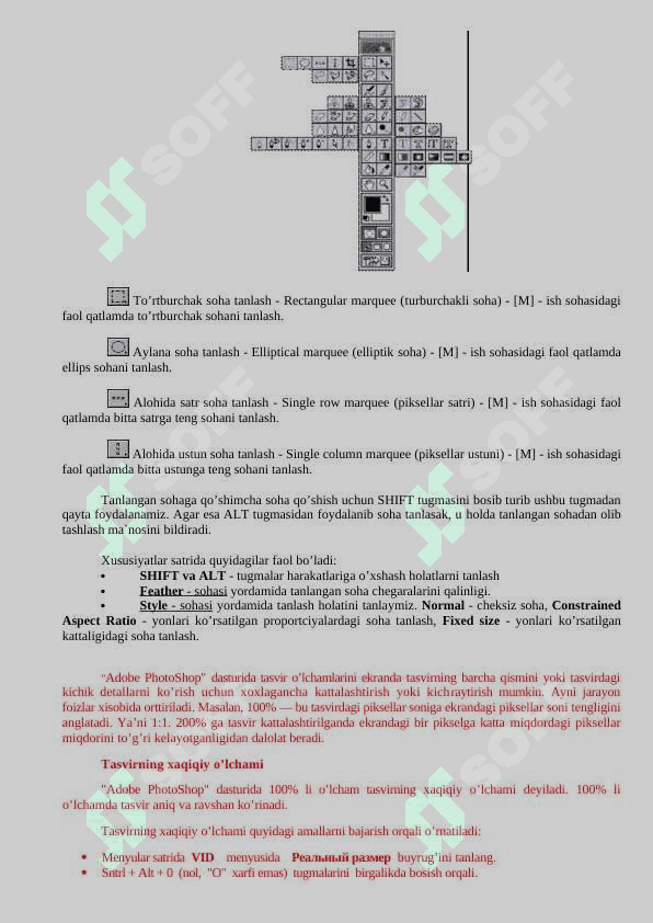 Maxsus belgilash formatlari 4