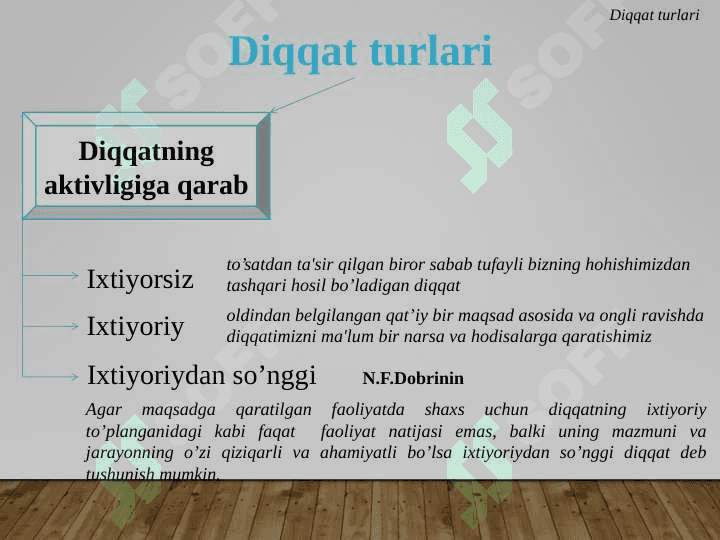 Diqqat va xotira 7