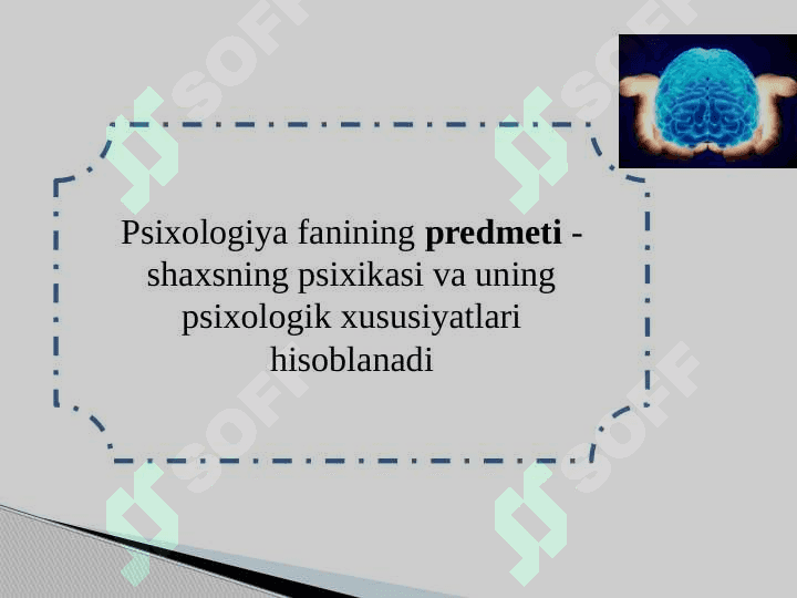 PSIXOLOGIYA FANINING PREDMETI, RIVOJLANISH TARIXI, SOHALARI VA TADQIQOT METODLARI 5