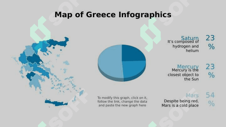 Map of Greece Infographics by Slidego 3