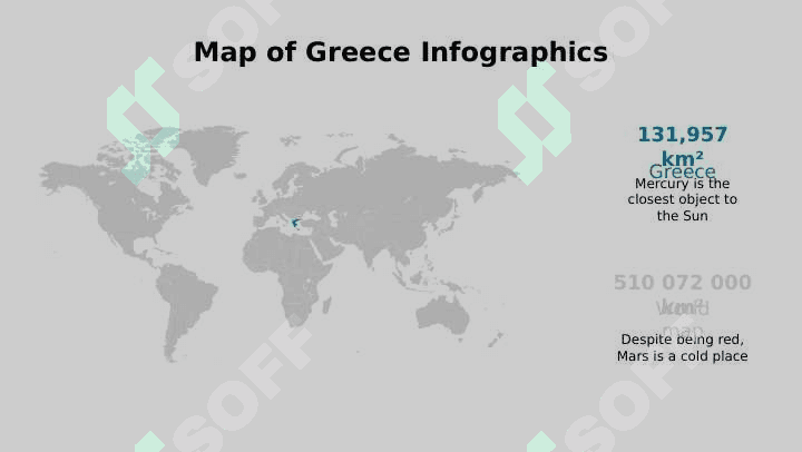 Map of Greece Infographics by Slidego 4