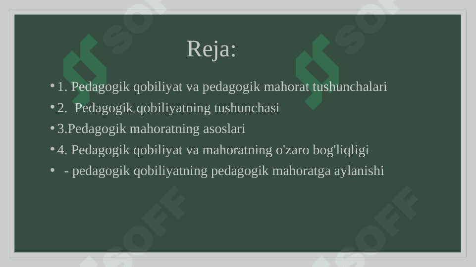 Pedagogik qobilyat-pedagogik mahoratning  asosi sifatida 2