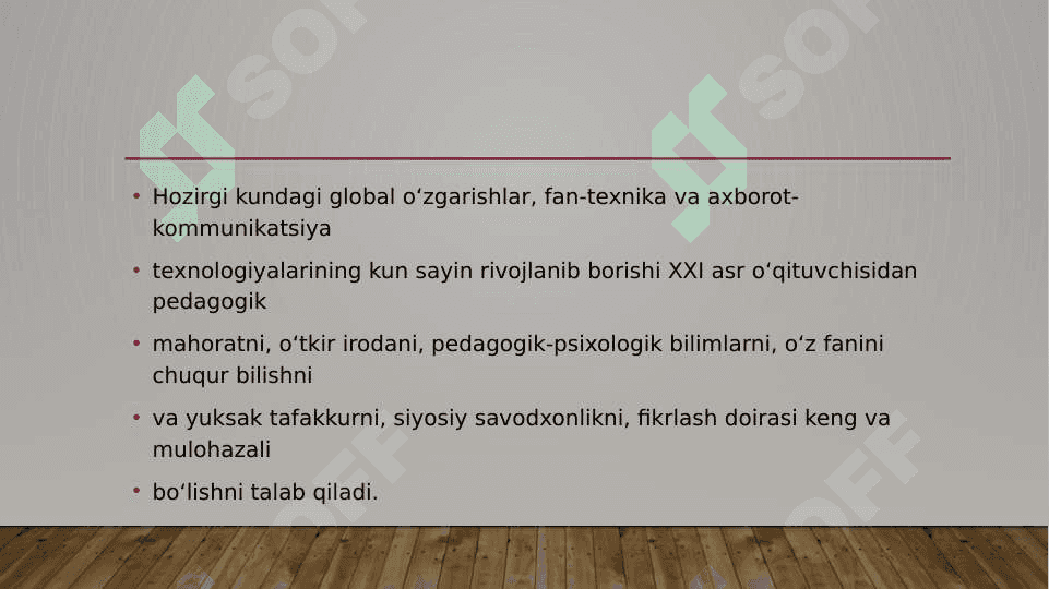 O’QITUVCHI FAOLIYATIDA KOMPYUTER TEXNOLOGIYALARIDAN FOYDALANISH 3