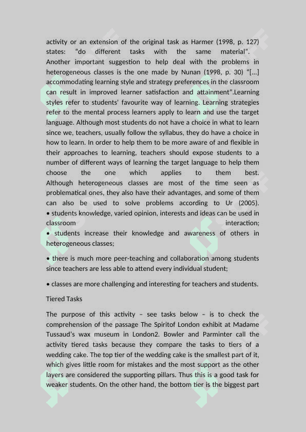 Strategies for teaching mixed ability classes 6