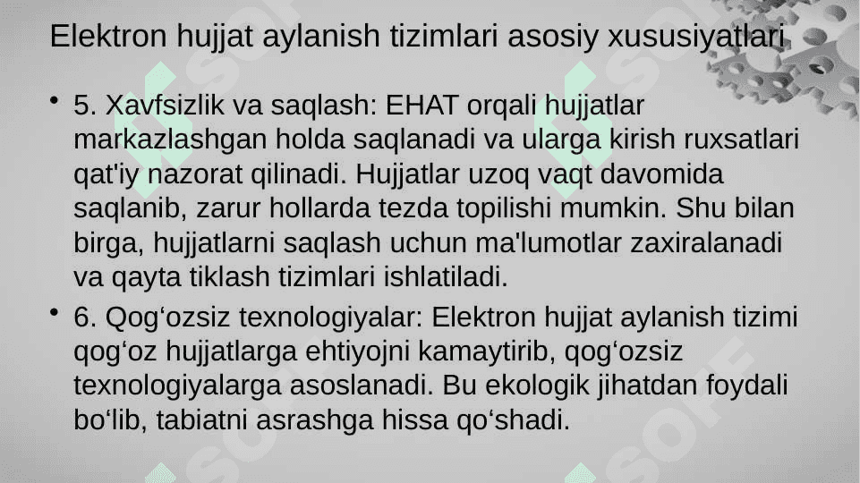 Elektron hujjat aylanish tizimlari va davlat interaktiv  xizmatlari 7