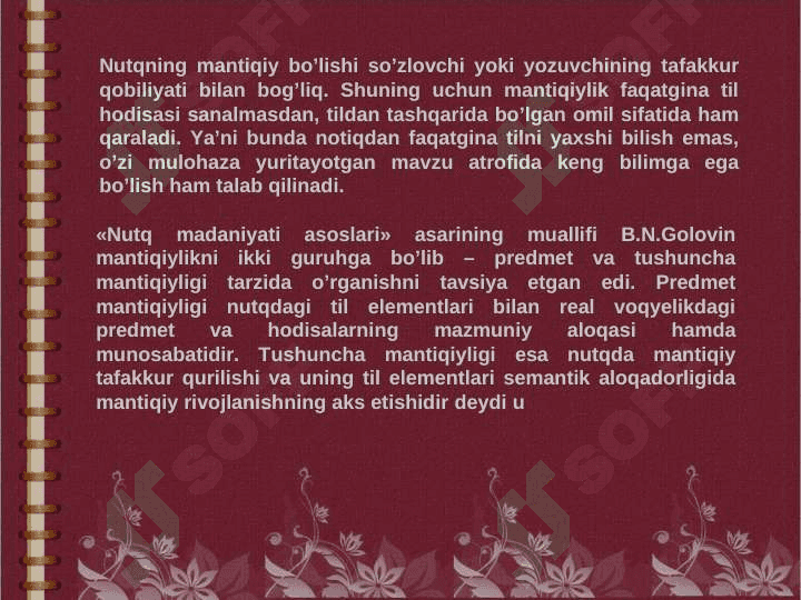NUTQ MADANIYAT TUSHUNCHAS 5