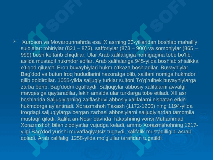 Arablar va Islom dini 5