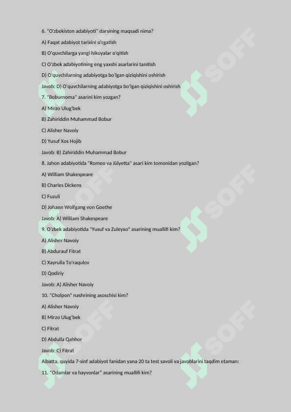 7-sinf adabiyot fani uchun 100 ta test savollari va javoblari bilan.docx 2