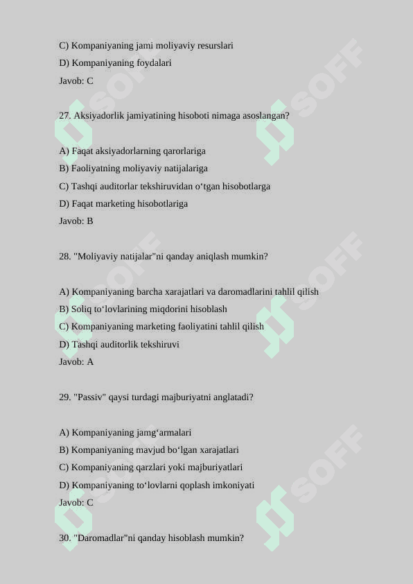 Buxgalteriya hisobi bo‘yicha 100 ta test savollari va javoblari.docx 1