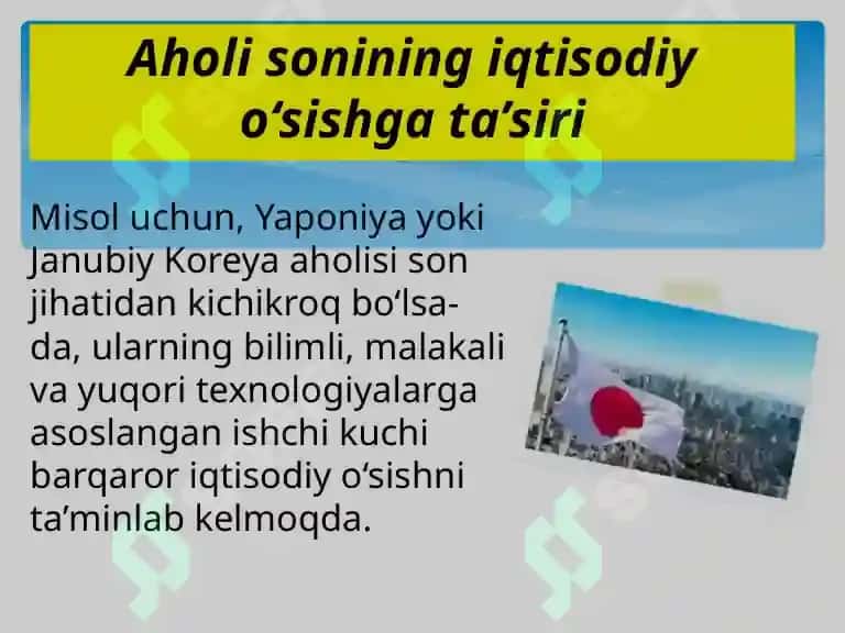 Aholi sonining iqtisodiy o‘sishga ta’siri 5