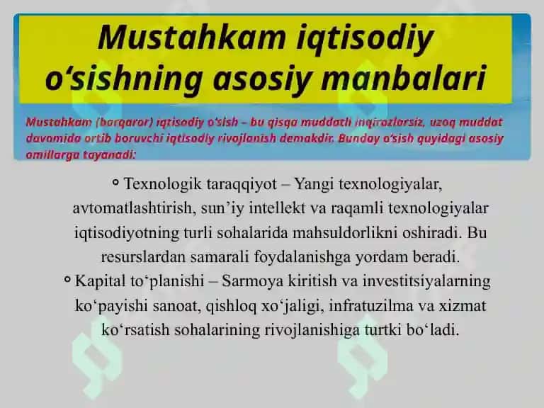 Aholi sonining iqtisodiy o‘sishga ta’siri 7