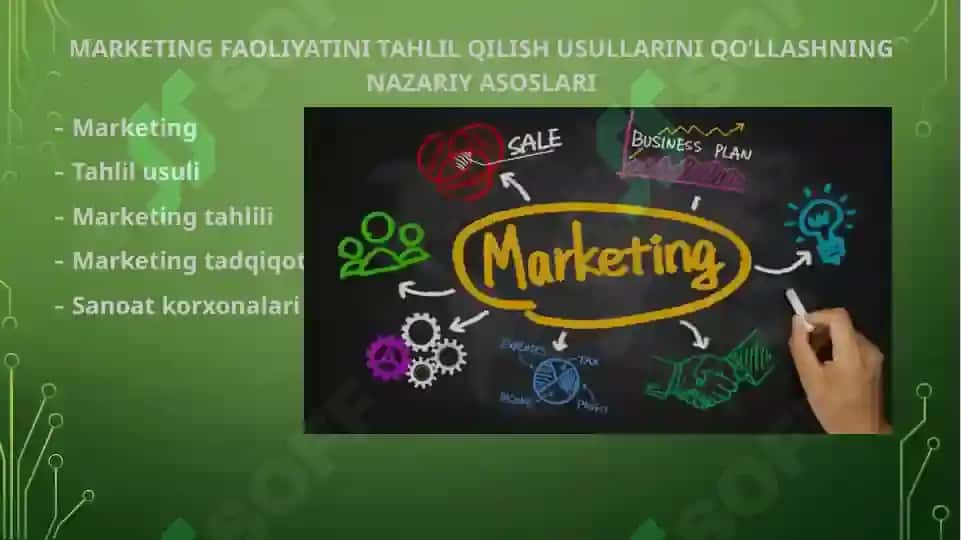 Marketing tahlili usullari 2