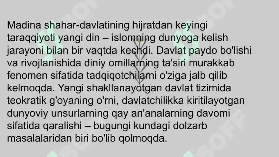 Roshid xalifalar hukmronligi davridagi islohotlarning mohiyati 2