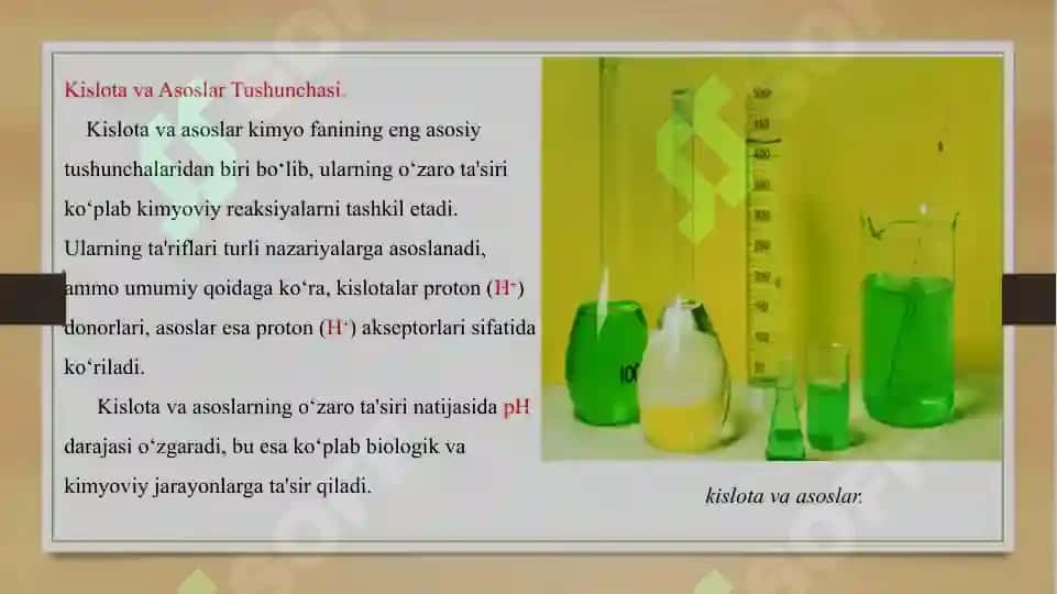 Kislota-asosli muvozanat. Bufer sistemalar 4