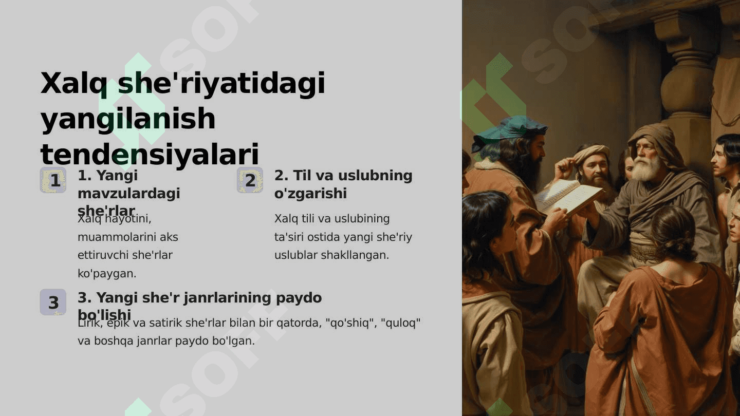 XIX- XX asrlarda O'zbekistonda Madaniy uyg'onish davri 3