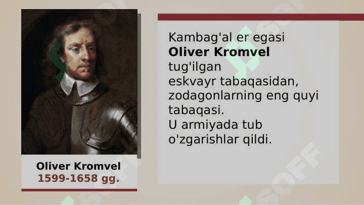 O'RTALARIDAGI INGLIZ INQILOBI 5