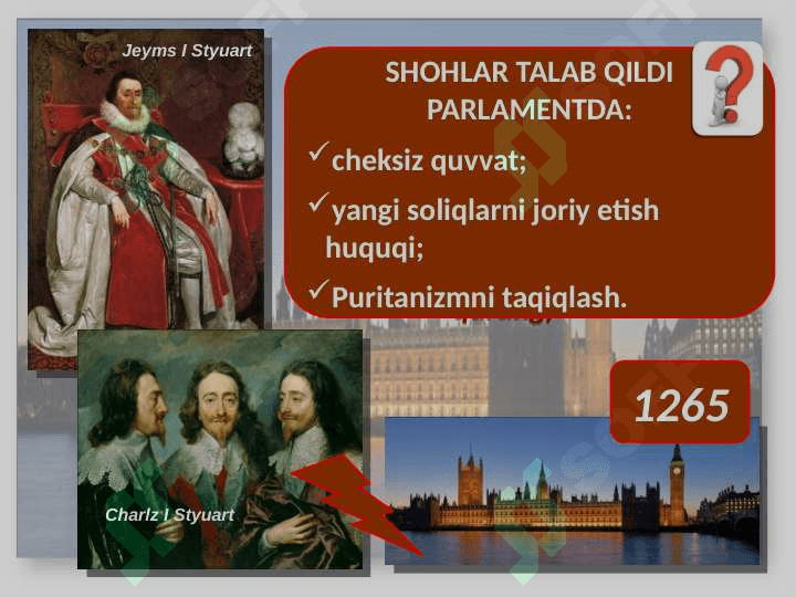 17- ASR O'RTALARIDAGI INGLIZ INQILOBI 4