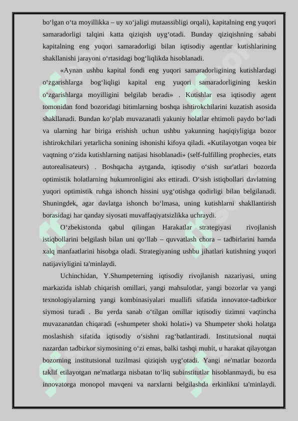 RIVOJLANISHNING INSTITUTSIONAL NAZARIYASI VA TASHKILIY INNOVASIYALAR SUB'EKTALARI 2