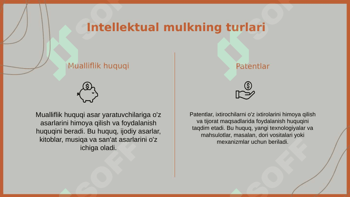 Intellektual kapital, intellektual mulkni shakllantirish va boshqarish 4
