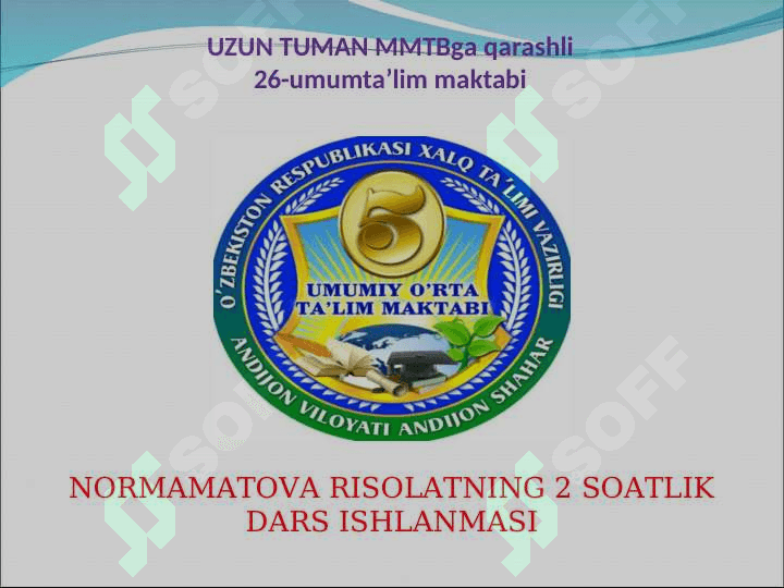 Tarbiya mukammal bolishi uchun bu masalada bo’shliq paydo bo’lishiga yo’l qo’yib bo’lmaydi 2