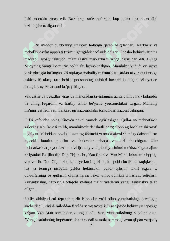 Qadimgi xitoyda Sin va Xan sulolasi hukumronligi davri hukmronligi 6