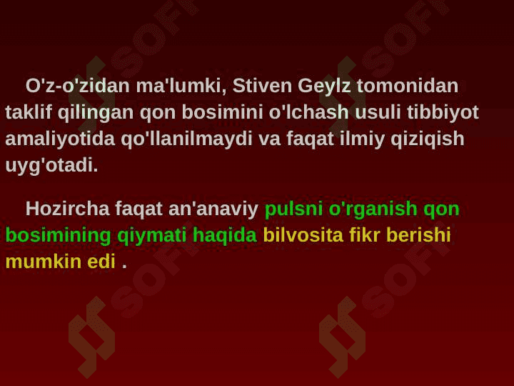Arterial qon bosimini oʻlchash 4