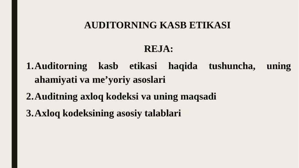 AUDITORNING KASB ETIKASI 1