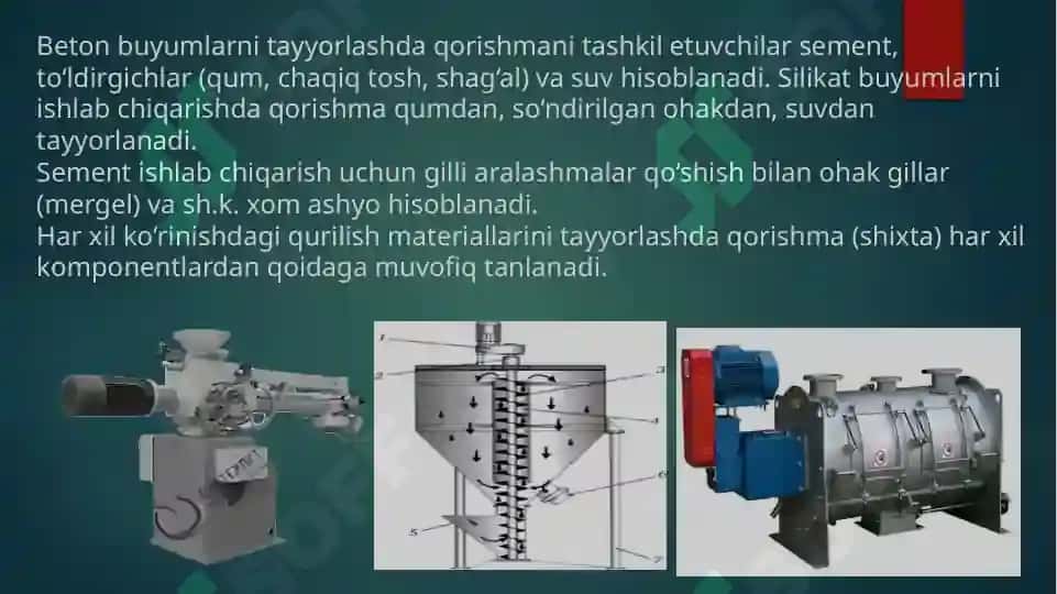 Suyuqog’irliklar uchun davriy harakatlanuvchi aralashtiruvchilar 3