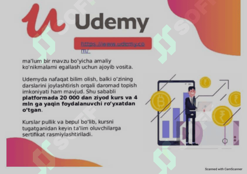 MOOC ommaviy ochiq kurslarning asosiy imkoniyatlar 8