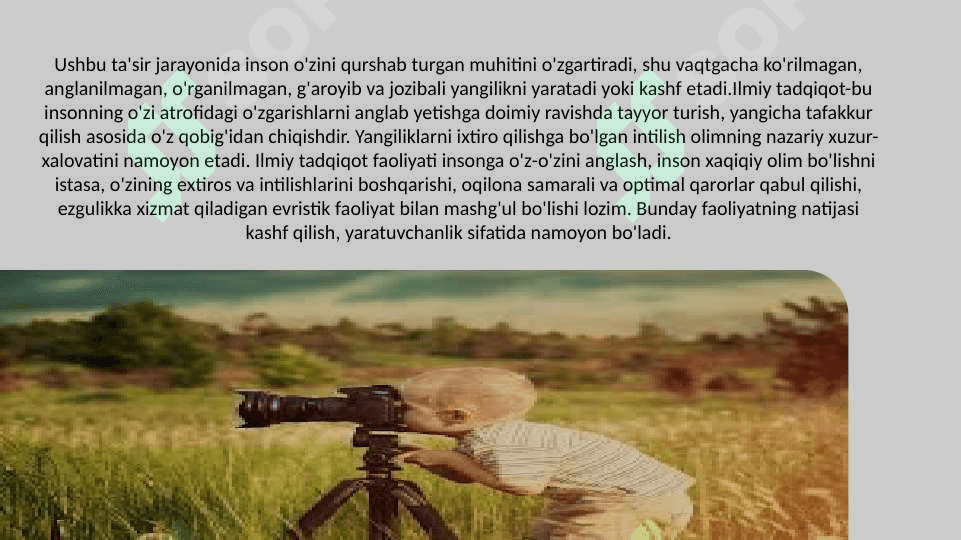 Oqilanolik va ilmiy tadqiqot metadologiyasi uyg'unligi 8
