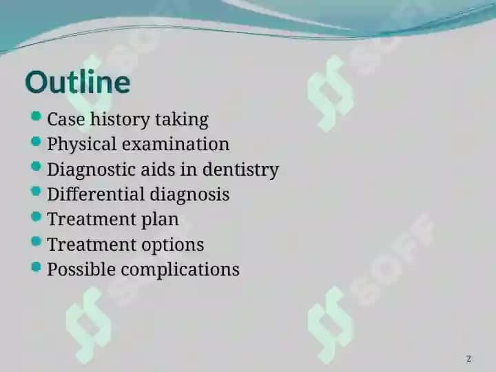 Examination and Diagnosis of Dental Patients 2