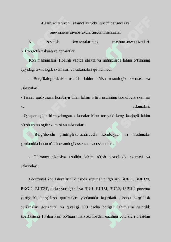 Qazish kombayni unumdorligini hisoblash 3